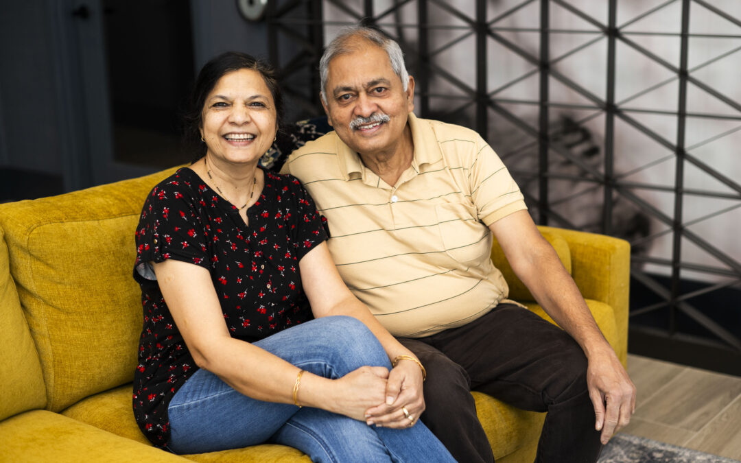 They’re grandparents and they just bought their first home! The deposit program helped