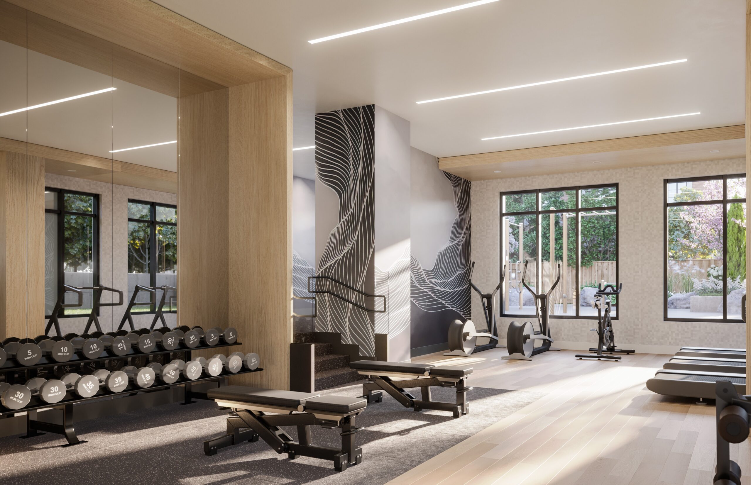 NORM-LI_210331_INT_Fitness_VF Digital render of the penthouse balcony